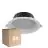 Multipack 6x Noxion LED Downlight Hera Medium Recessed White 9W 900lm 80D - 827-830-840 CCT | 146mm - Cutout 120mm