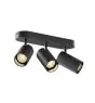 SLV Asto Aluminium Spot Black | Suitable for 3x GU10